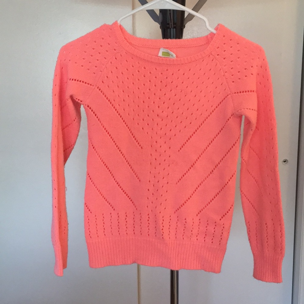 Girl’s Peach Sweater